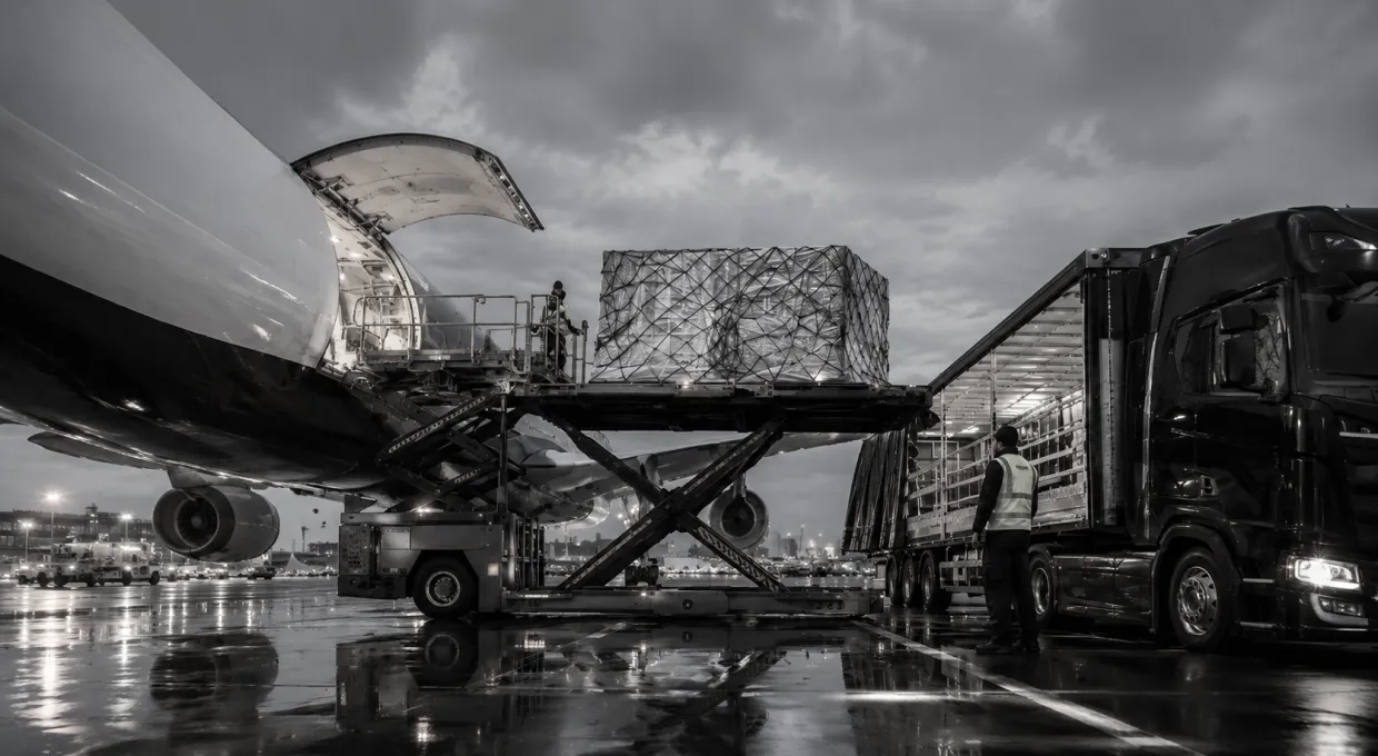 Обробка вантажу на cargo-терміналі